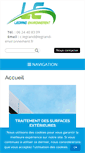 Mobile Screenshot of legrand-environnement.fr